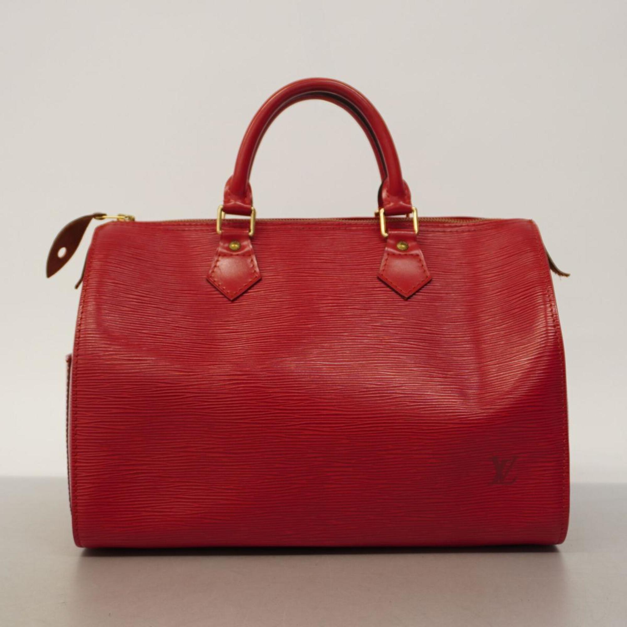 Louis Vuitton Handbag Epi Speedy 30 M43007 Castilian Red Ladies