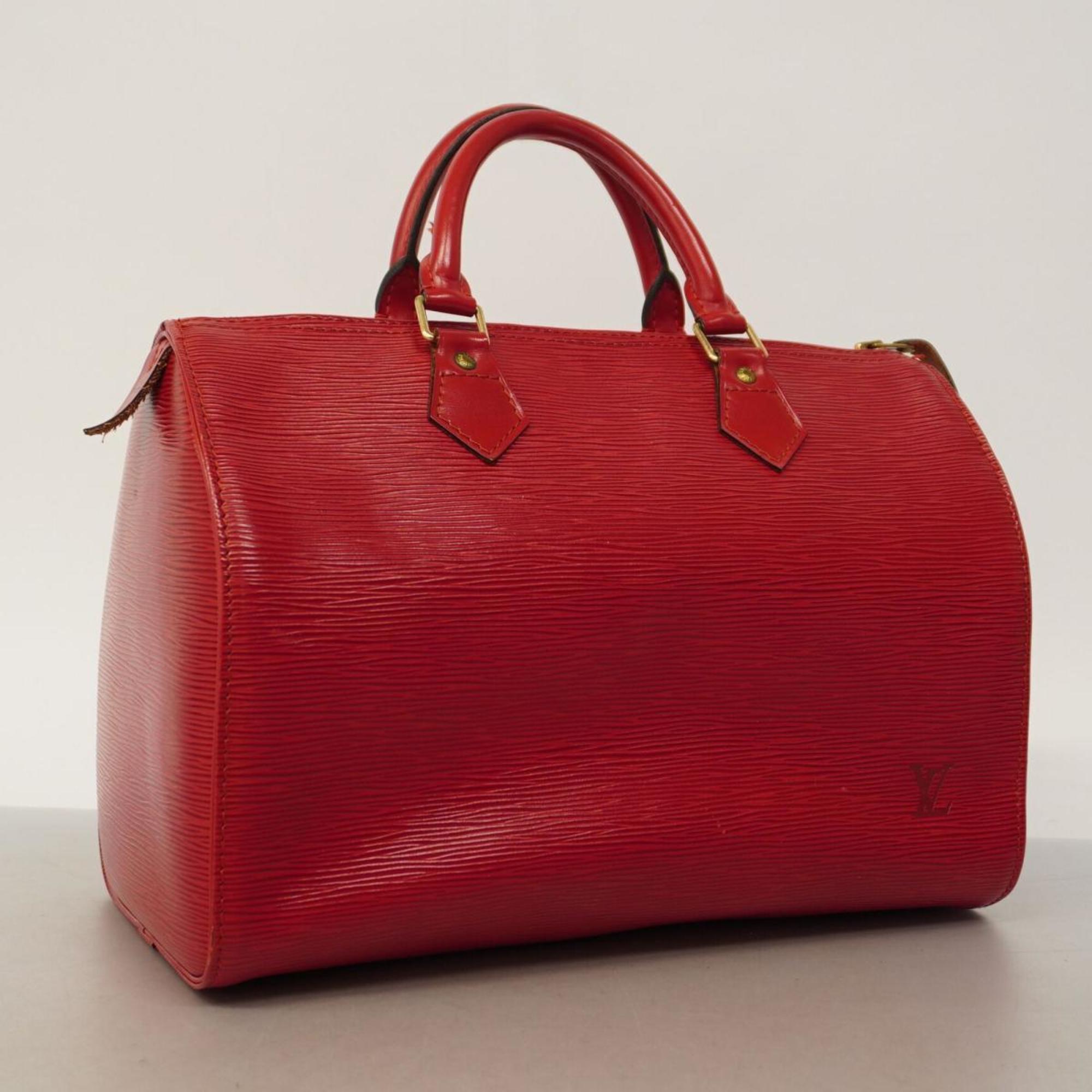 Louis Vuitton Handbag Epi Speedy 30 M43007 Castilian Red Ladies