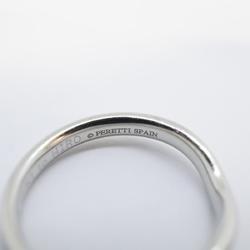 Tiffany ring curved band Pt950 platinum men's