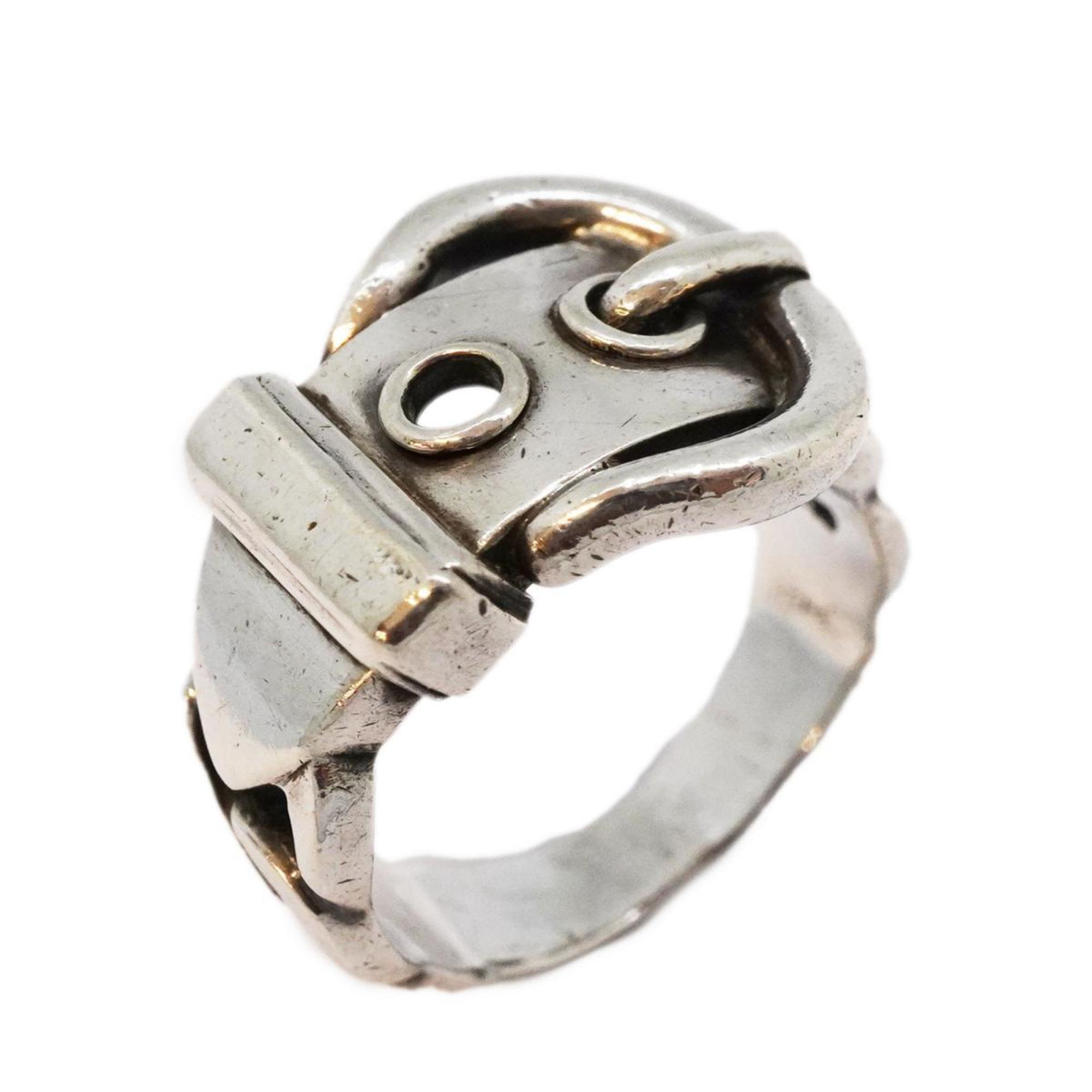 Hermes Ring Bouclesellier 925 Silver Men's Women's