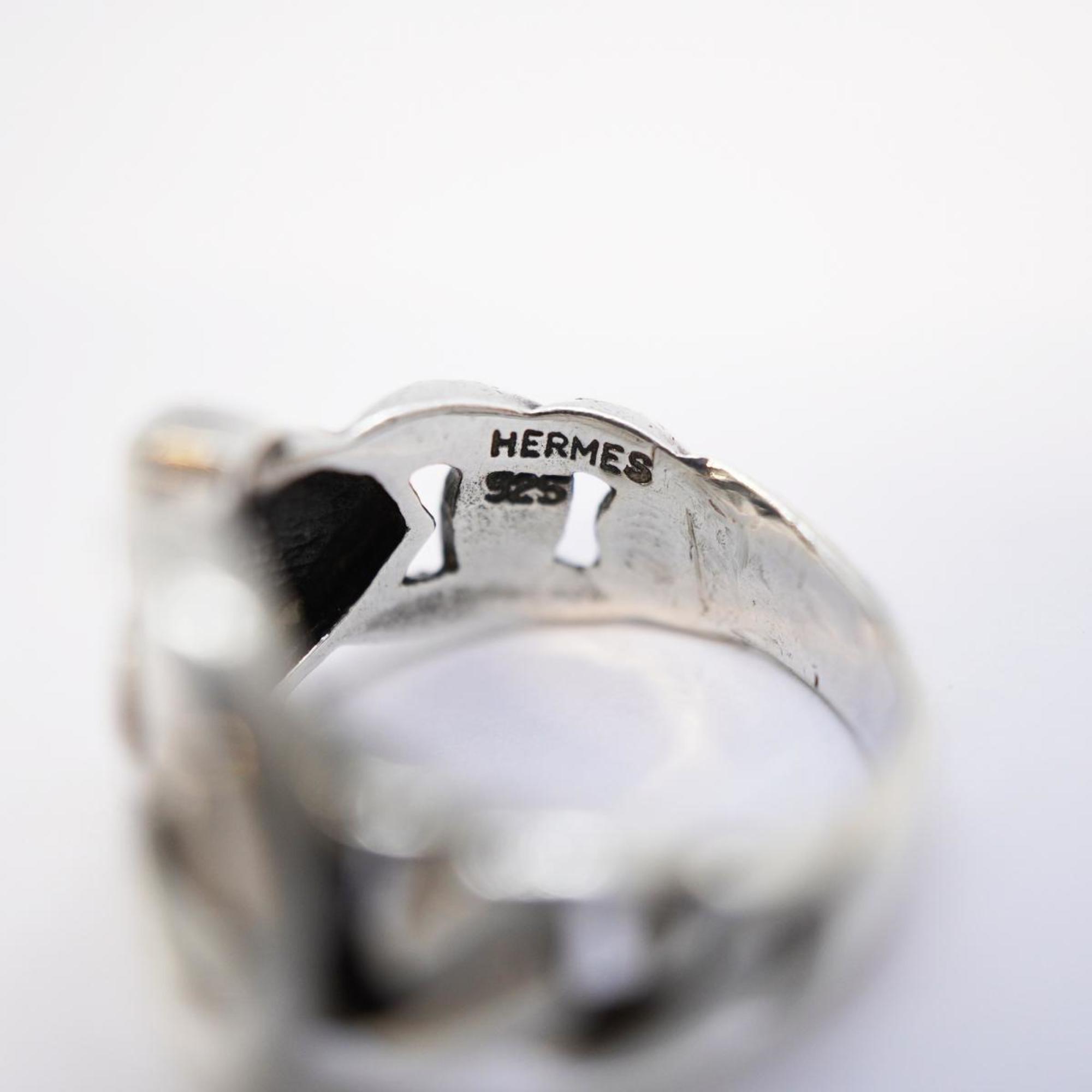 Hermes Ring Bouclesellier 925 Silver Men's Women's