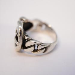 Hermes Ring Bouclesellier 925 Silver Men's Women's