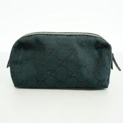 Gucci Pouch GG Canvas 29596 Black Women's