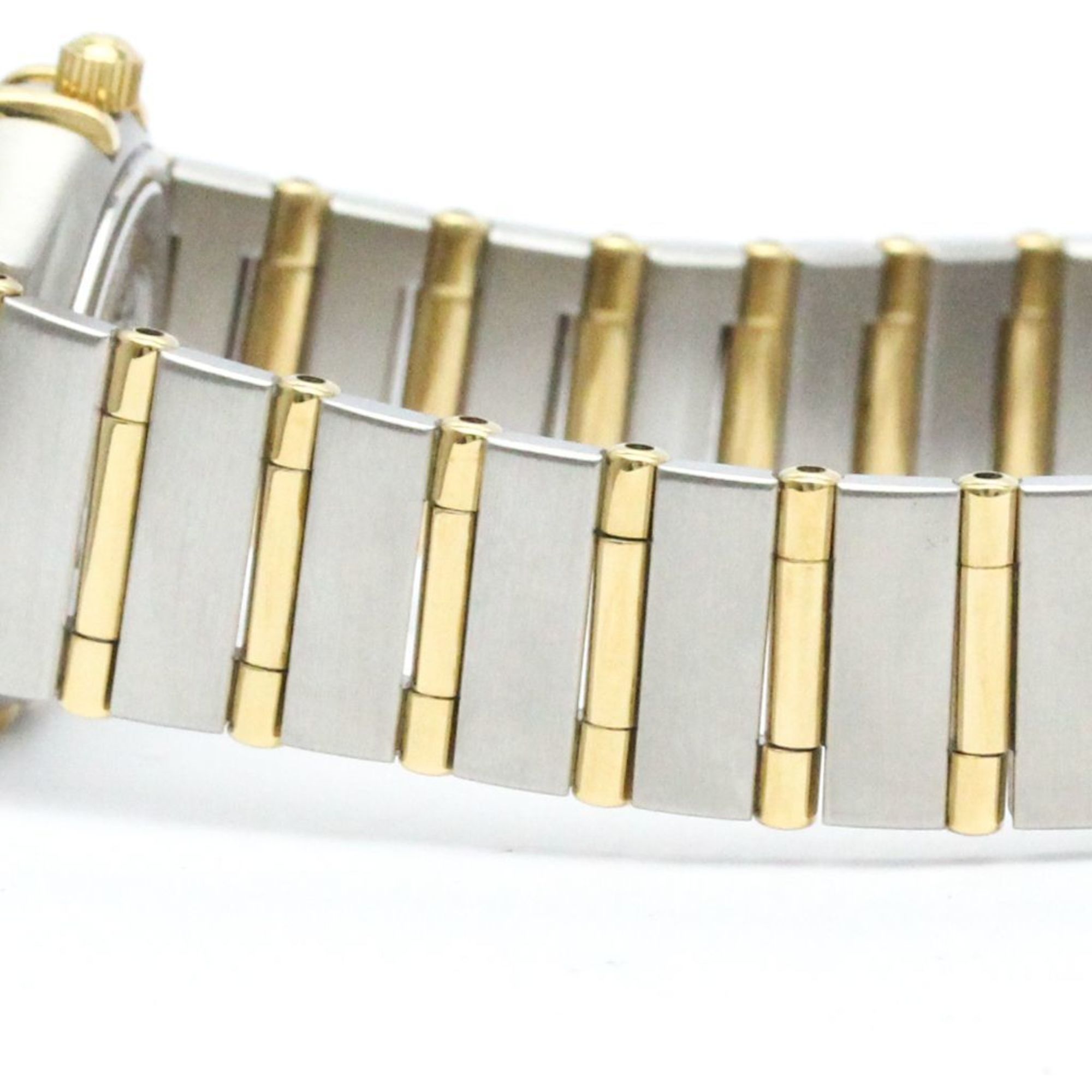 Polished OMEGA Constellation MOP 18K Gold Steel Quartz Watch 1262.70 BF574258