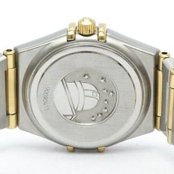 Polished OMEGA Constellation MOP 18K Gold Steel Quartz Watch 1262.70 BF574258