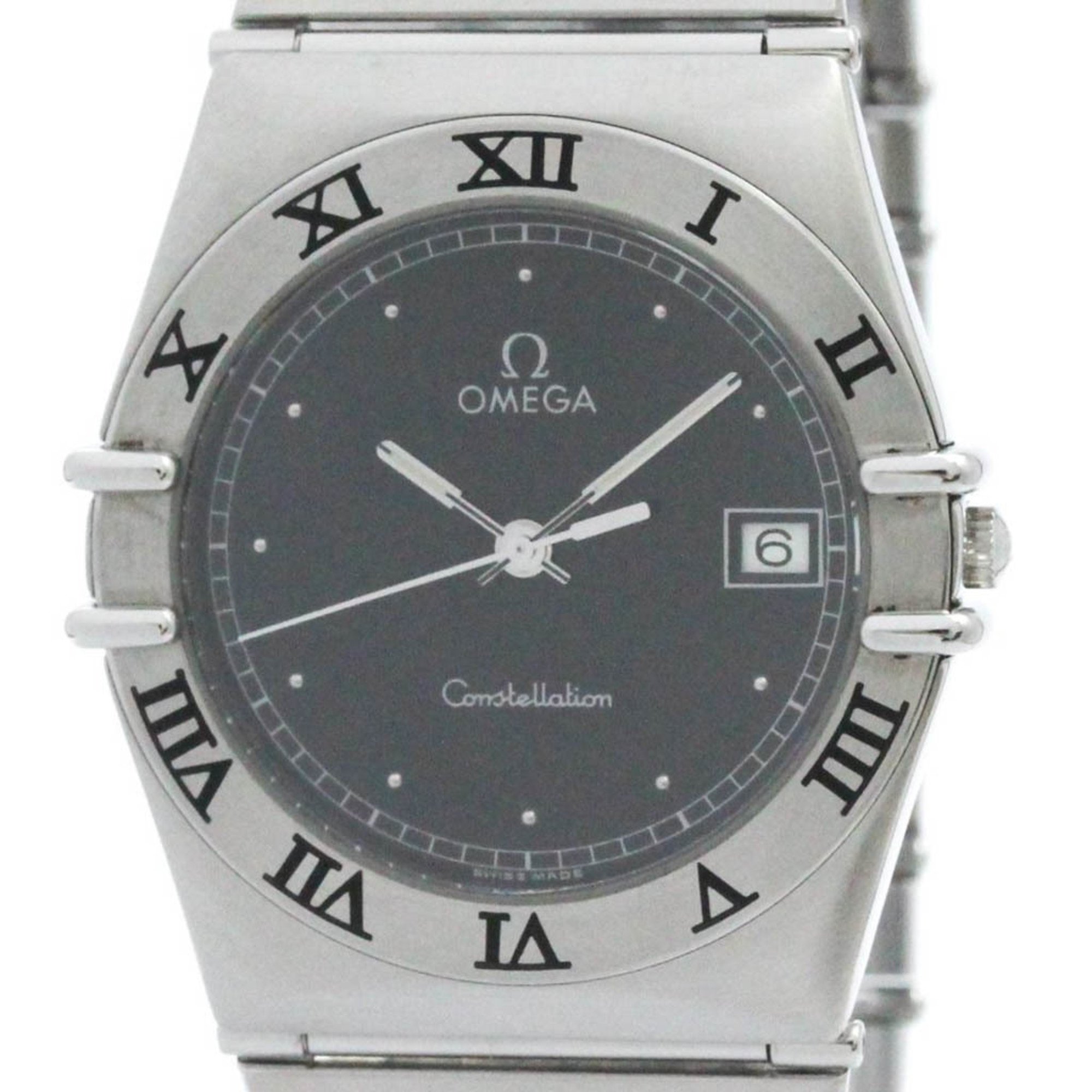 Polished OMEGA Constellation Stainless Steel Quartz Mens Watch 396.1070 BF574226