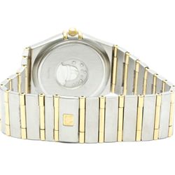 Polished OMEGA Constellation Diamond 18K Gold Steel Mens Watch 1217.30 BF574210