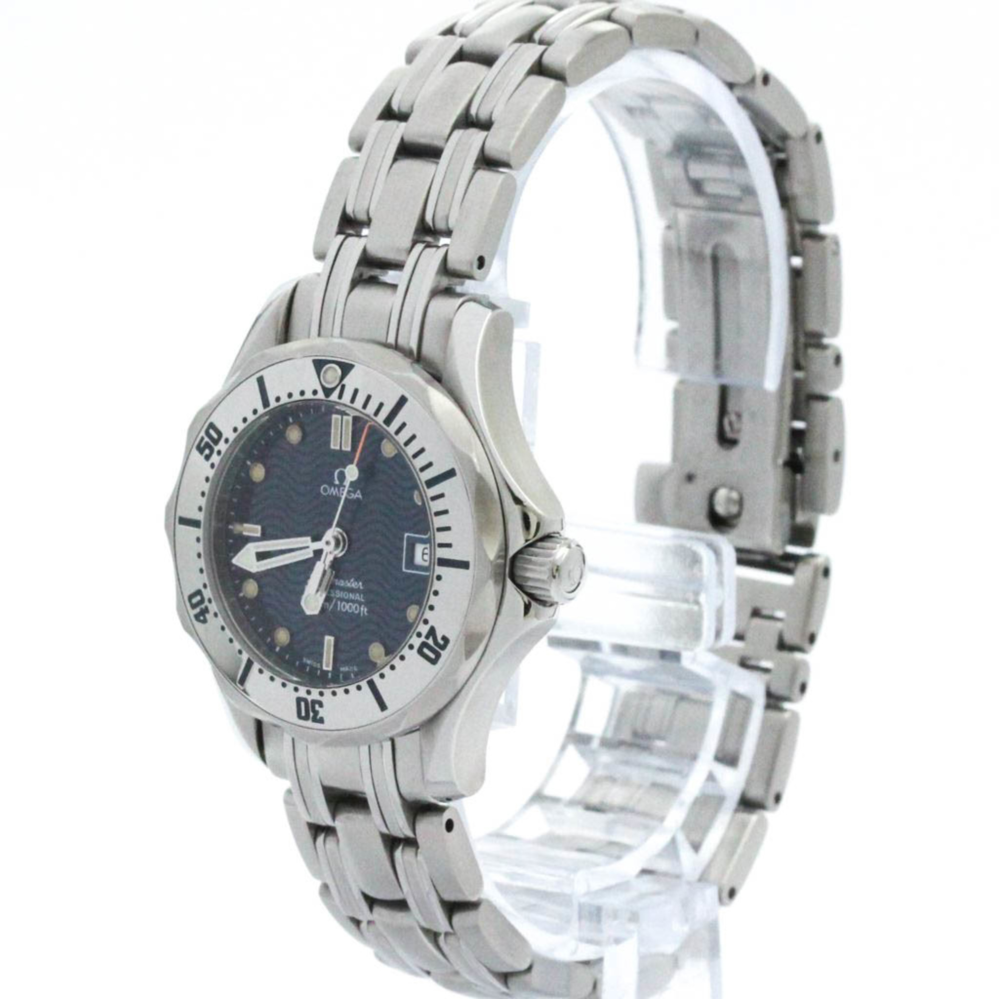 Polished OMEGA Seamaster Professional 300M Quartz Ladies Watch 2582.80 BF574228