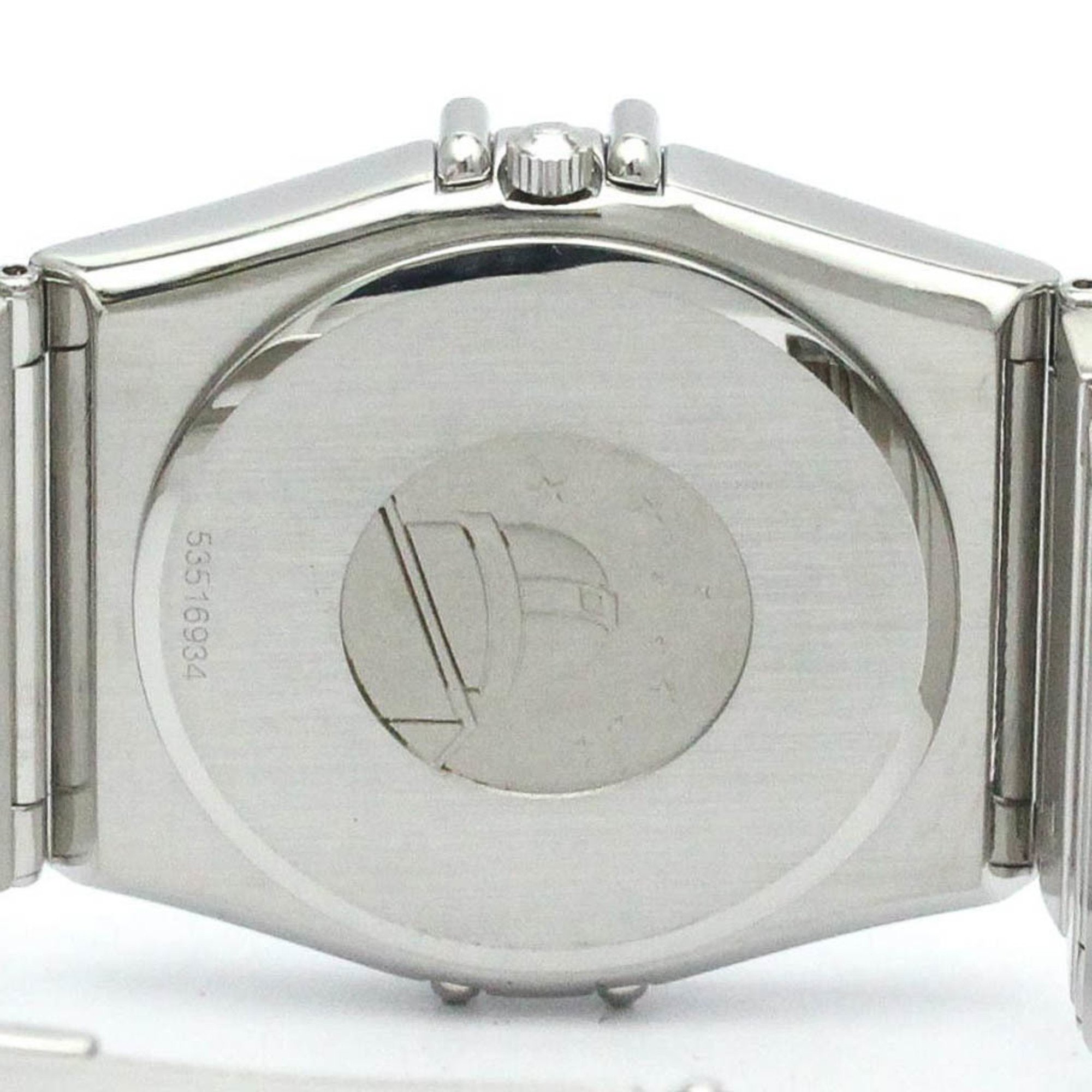 Polished OMEGA Constellation Stainless Steel Quartz Mens Watch 396.1070 BF574240