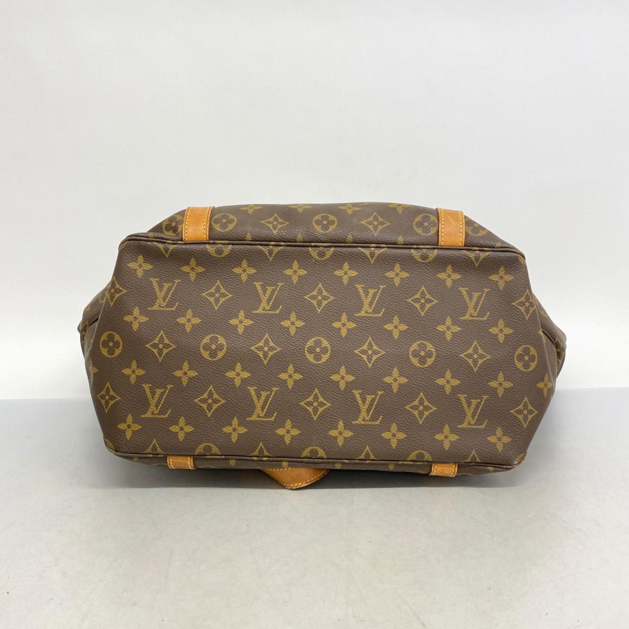 Louis Vuitton Tote Bag Monogram Sac M51110 Brown Women's