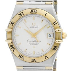 Polished OMEGA Constellation 18K Gold Steel Automatic Watch 1302.30 BF575791