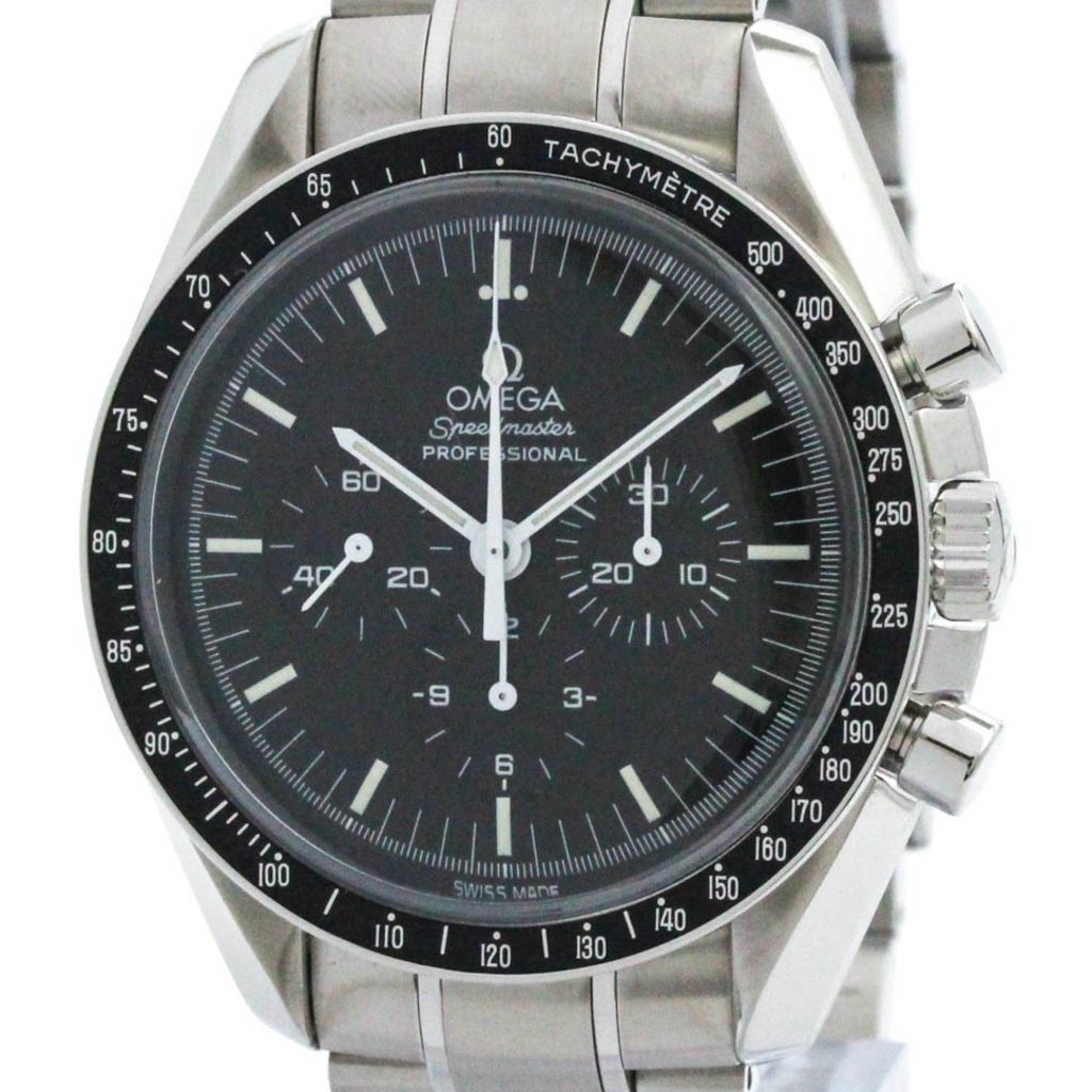 Polished OMEGA Speedmaster Professional Sapphire Back Watch 3572.50 BF574147