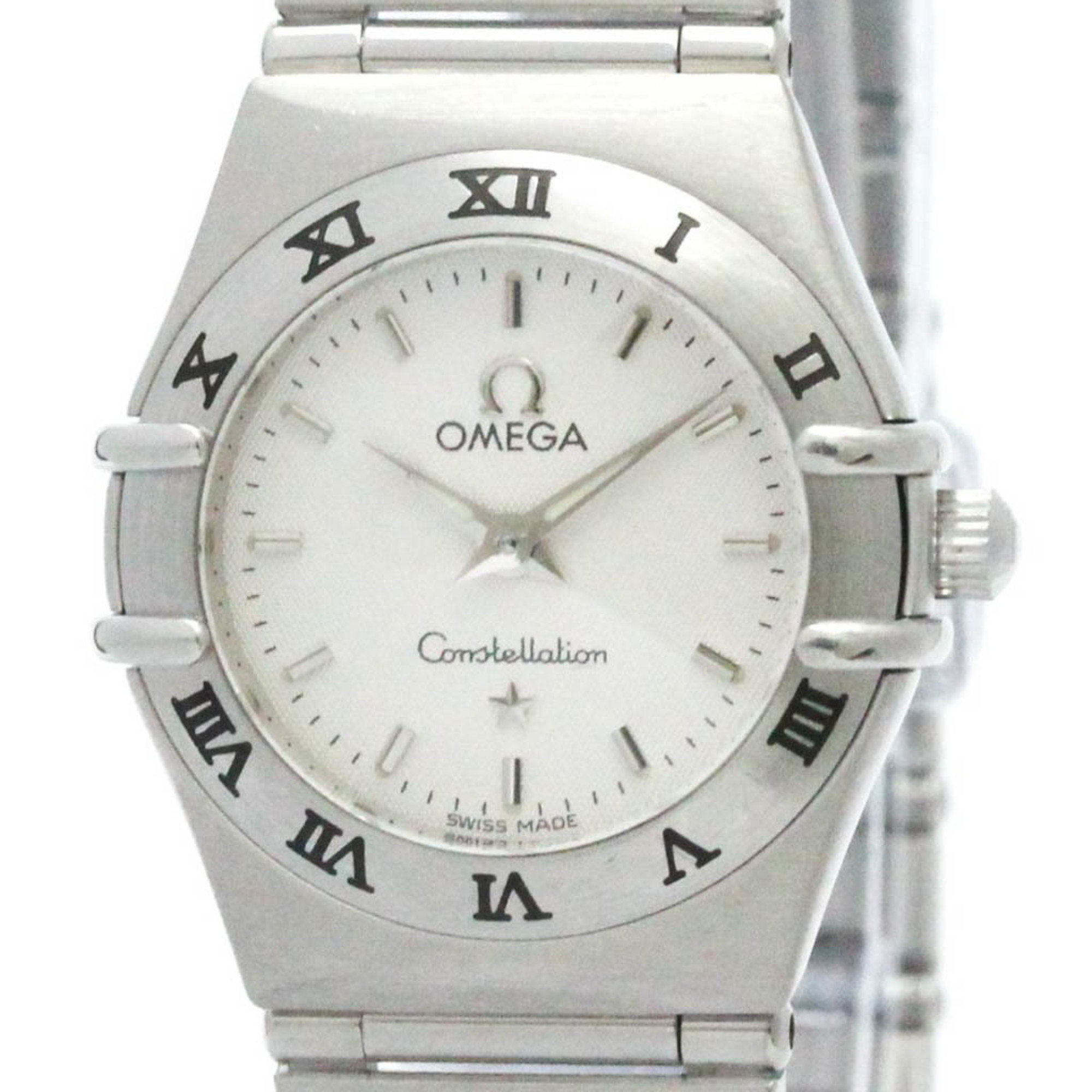 Polished OMEGA Constellation Steel Quartz Ladies Watch 1562.30 BF572571