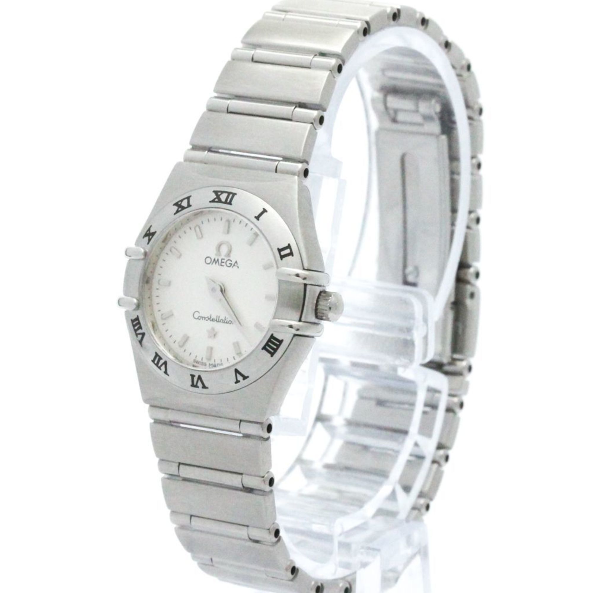 Polished OMEGA Constellation Steel Quartz Ladies Watch 1562.30 BF572571