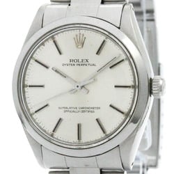 Vintage ROLEX Oyster Perpetual 1002 Steel Automatic Mens Watch BF571684