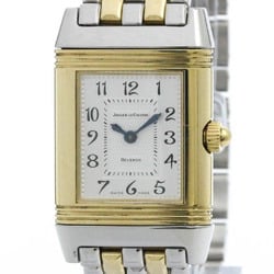 JAEGER-LECOULTRE Reverso 18K Gold Steel Hand-Winding Watch 266.5.44 BF575790