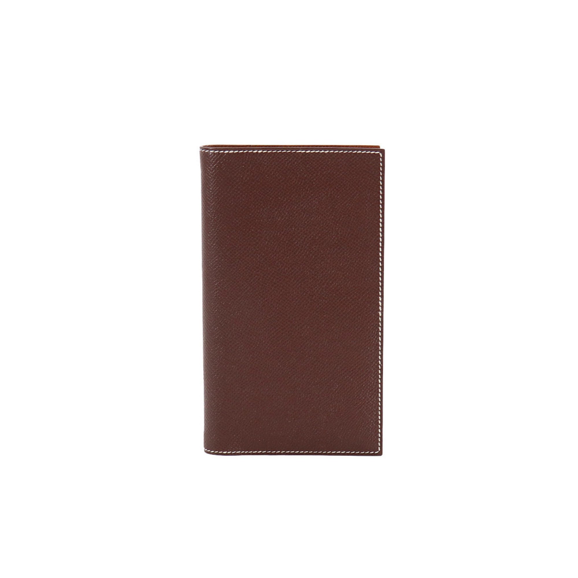 Hermes Vision Agenda Notebook Cover, Cushvel, Epson, Havana, B Stamp