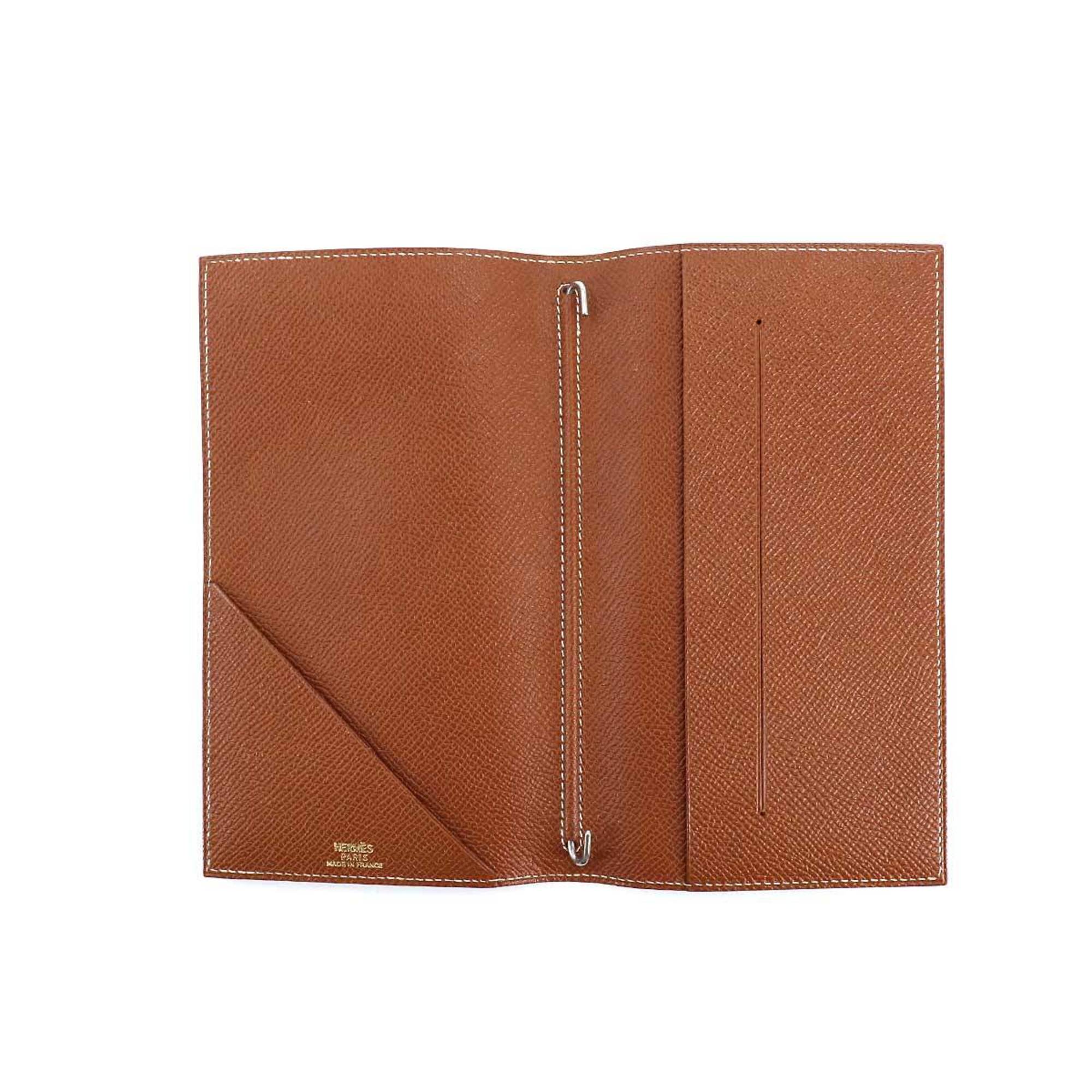 Hermes Vision Agenda Notebook Cover, Cushvel, Epson, Havana, B Stamp