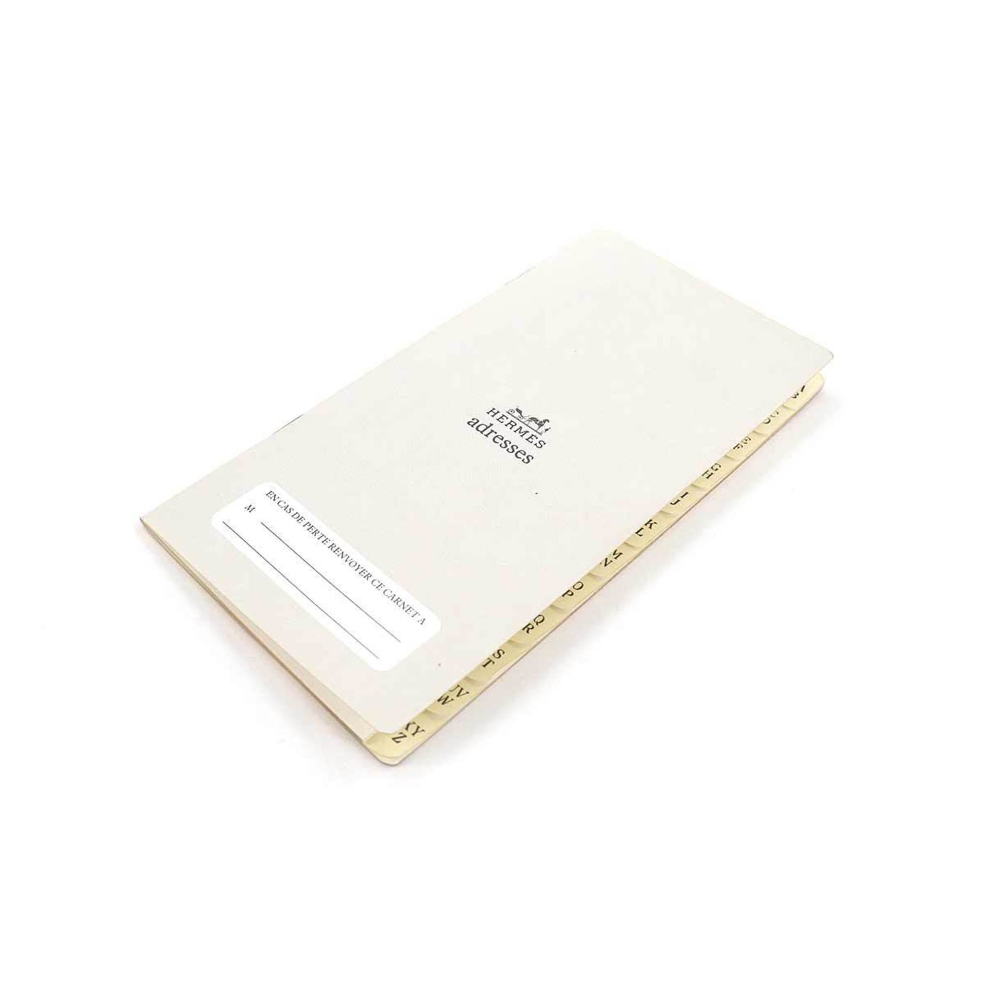 Hermes Vision Agenda Notebook Cover, Cushvel, Epson, Havana, B Stamp