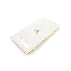 Hermes Vision Agenda Notebook Cover, Cushvel, Epson, Havana, B Stamp