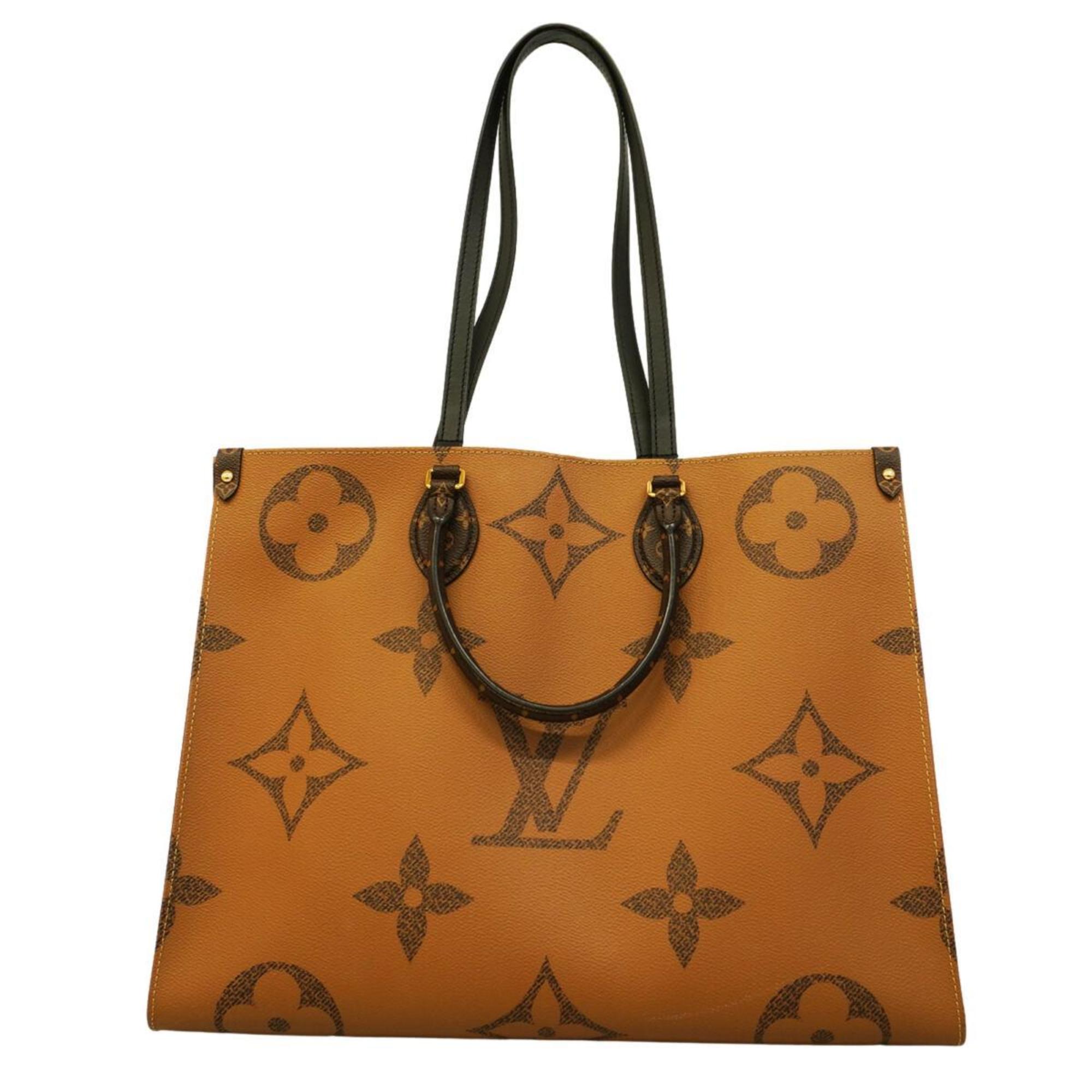 Louis Vuitton Handbag Monogram Giant On The Go GM M45320 Brown Women's