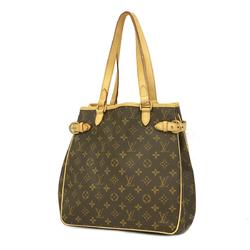 Louis Vuitton Tote Bag Monogram Batignolles Vertical M51153 Brown Women's