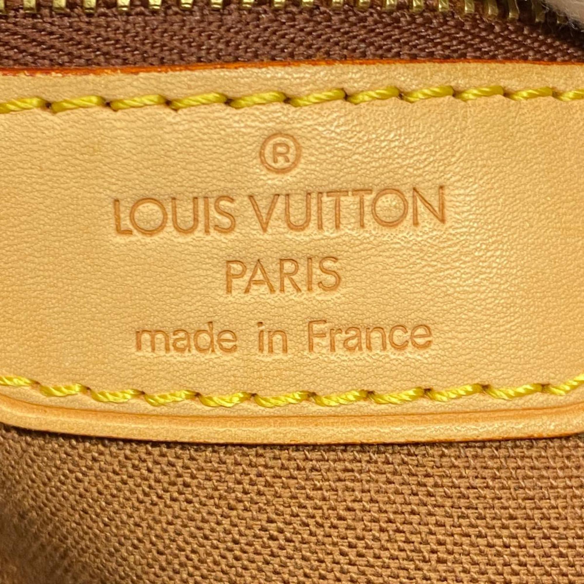 Louis Vuitton Tote Bag Monogram Batignolles Vertical M51153 Brown Women's