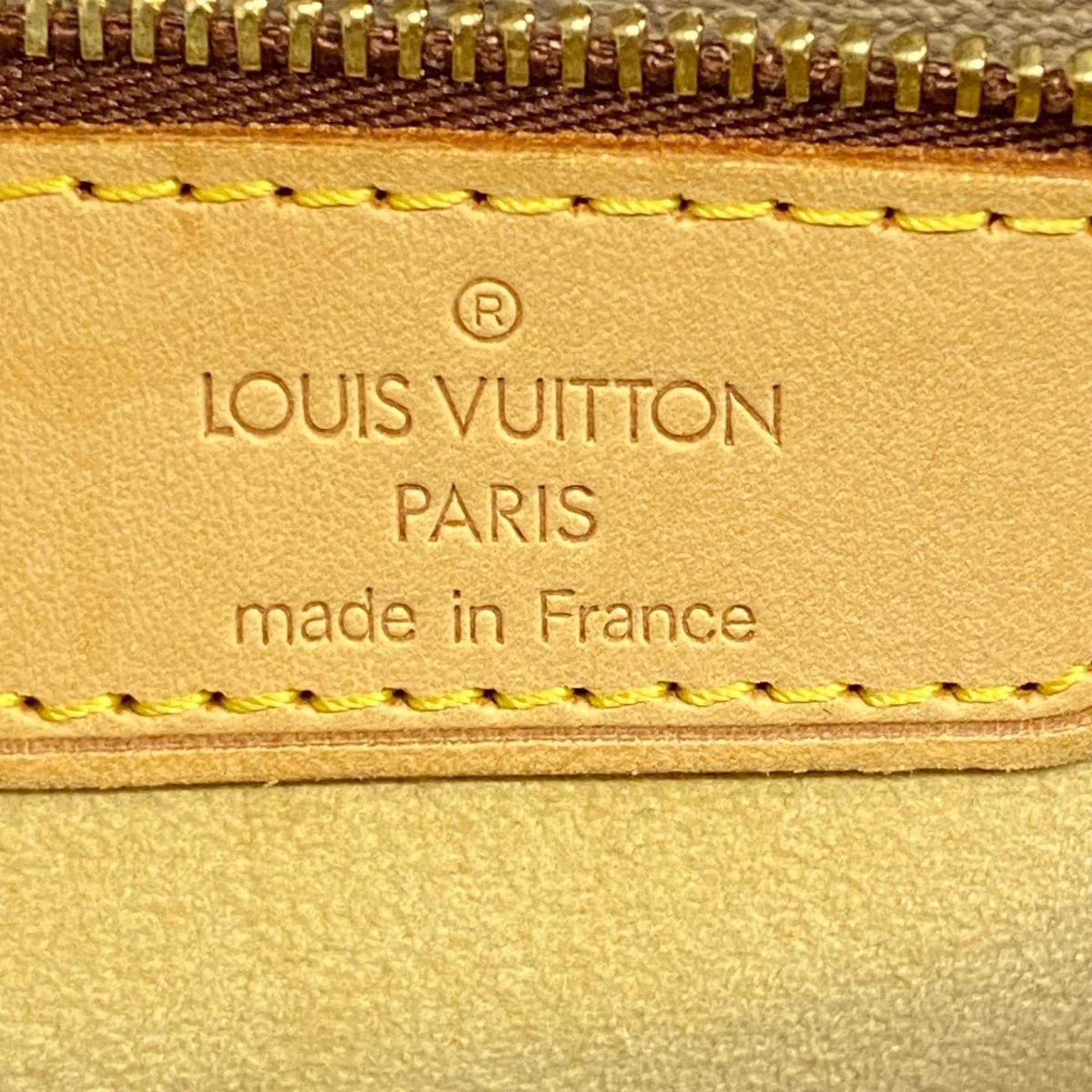 Louis Vuitton Tote Bag Monogram Luco M51155 Brown Ladies