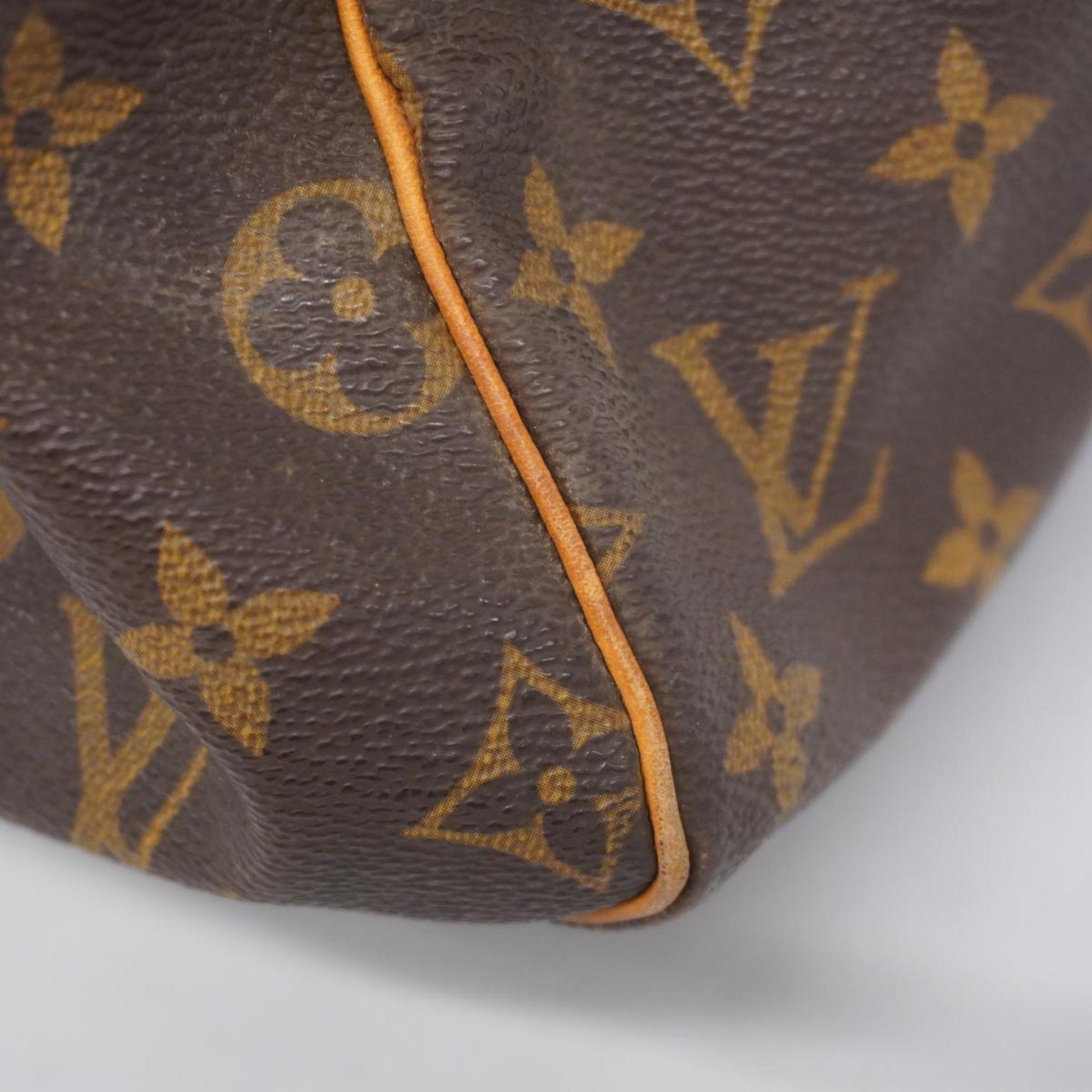 Louis Vuitton Handbag Monogram Speedy 30 M41108 Brown Ladies