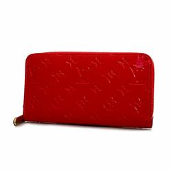 Louis Vuitton Long Wallet Vernis Zippy M90200 Cerise Men's Women's