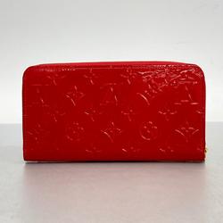 Louis Vuitton Long Wallet Vernis Zippy M90200 Cerise Men's Women's