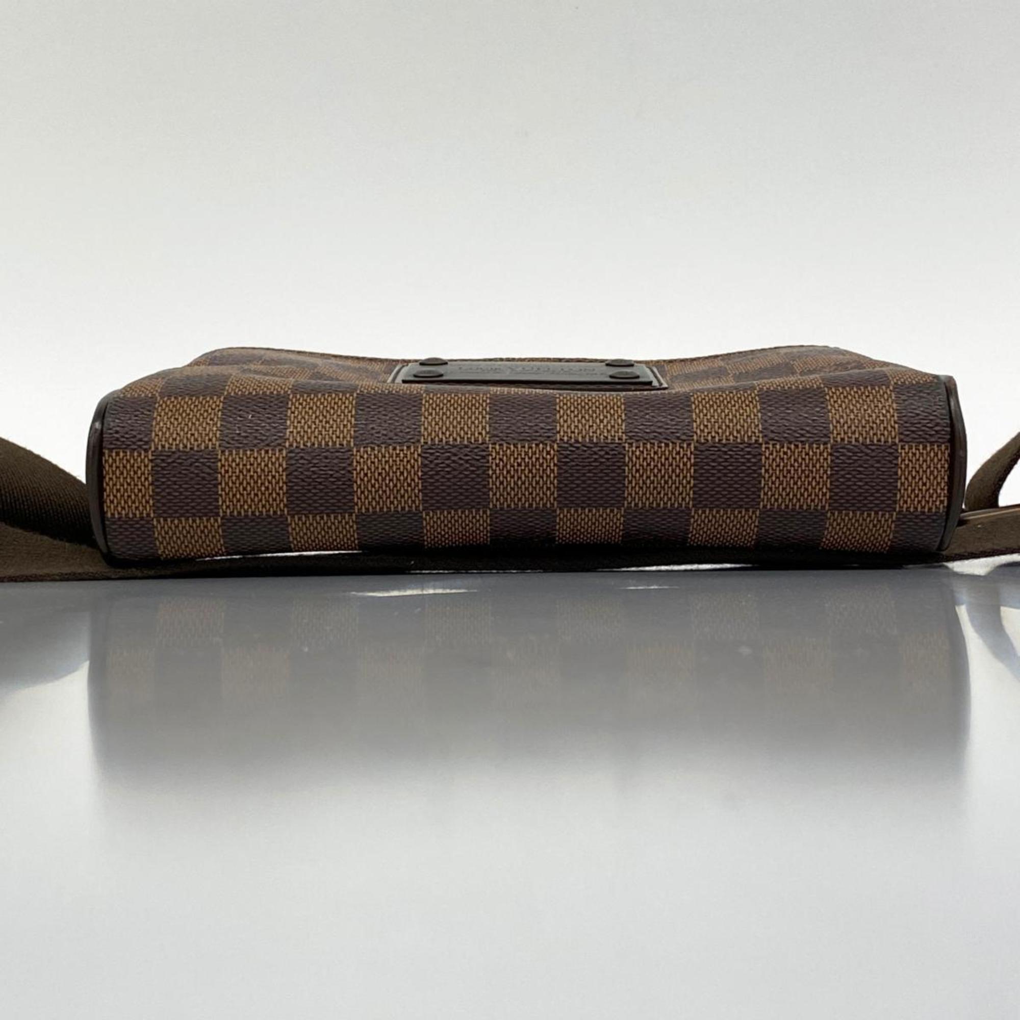 Louis Vuitton Waist Bag Damier Bum Brooklyn N41101 Ebene Men's Women's