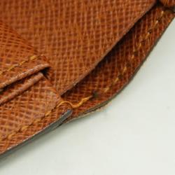 Louis Vuitton Tri-fold Wallet Monogram Porte Tresor Etui Papier M61202 Brown Men's Women's