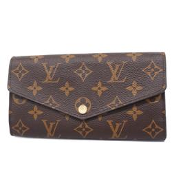 Louis Vuitton Long Wallet Monogram Portefeuille Sarah M62235 Rose Ballerine Ladies