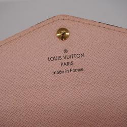 Louis Vuitton Long Wallet Monogram Portefeuille Sarah M62235 Rose Ballerine Ladies