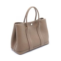 Hermes HERMES Garden TPM Etoupe Tote Bag Country Women's Brown