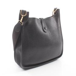 Hermes HERMES Evelyn 1 Anne GM Shoulder Bag Fjord Women's Black