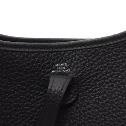 Hermes HERMES Evelyn TPM Amazon Shoulder Bag Taurillon Clemence Women's Black