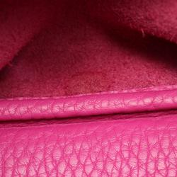 Hermes HERMES Picotin Lock MM Handbag Bag Taurillon Clemence Women's Pink