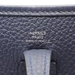 Hermes Evelyn TPM Shoulder Bag Togo Women's Navy