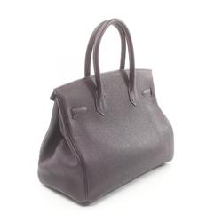 Hermes HERMES Birkin 30 Raisin Handbag Bag Togo Ladies Purple