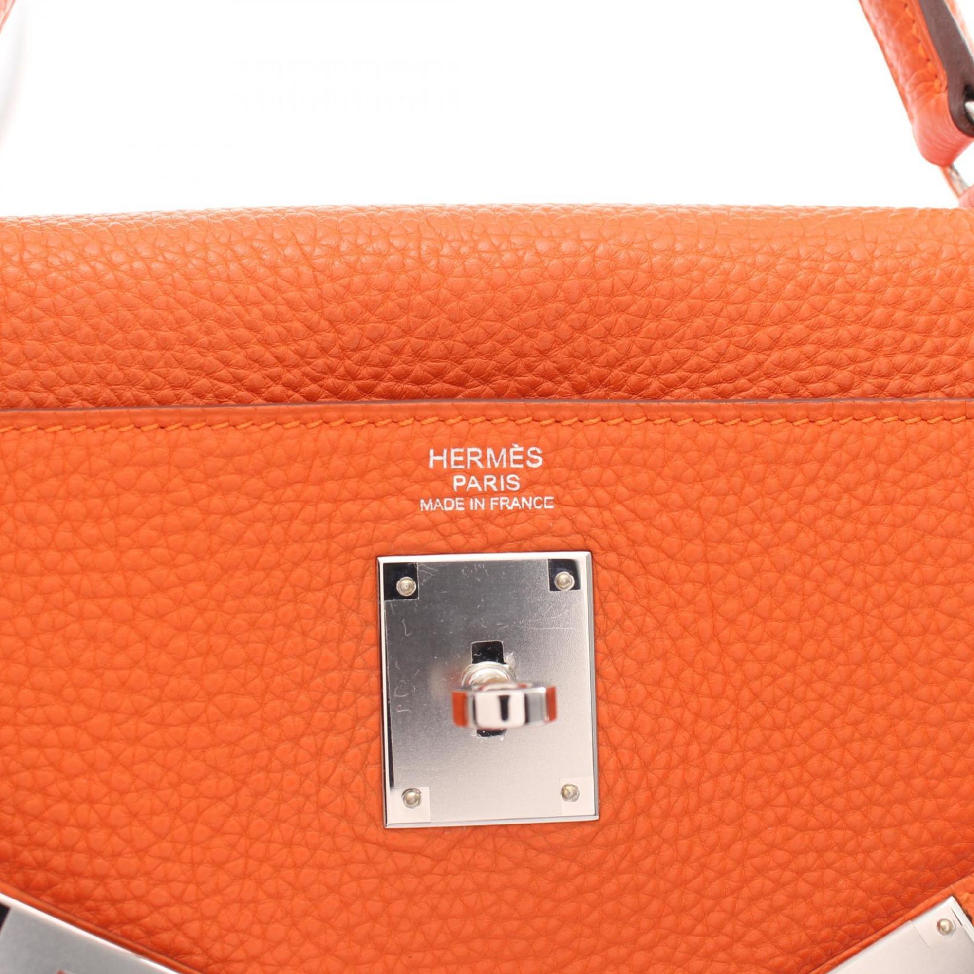 Hermes HERMES Orange SIL hardware M engraved