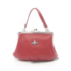 Vivienne Westwood GRANNY handbag, bag, leather, women's, Bordeaux, 52020003L001LH406