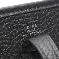 Hermes HERMES Evelyn Amazon TPM Shoulder Bag Taurillon Clemence Women's Black 069426CK