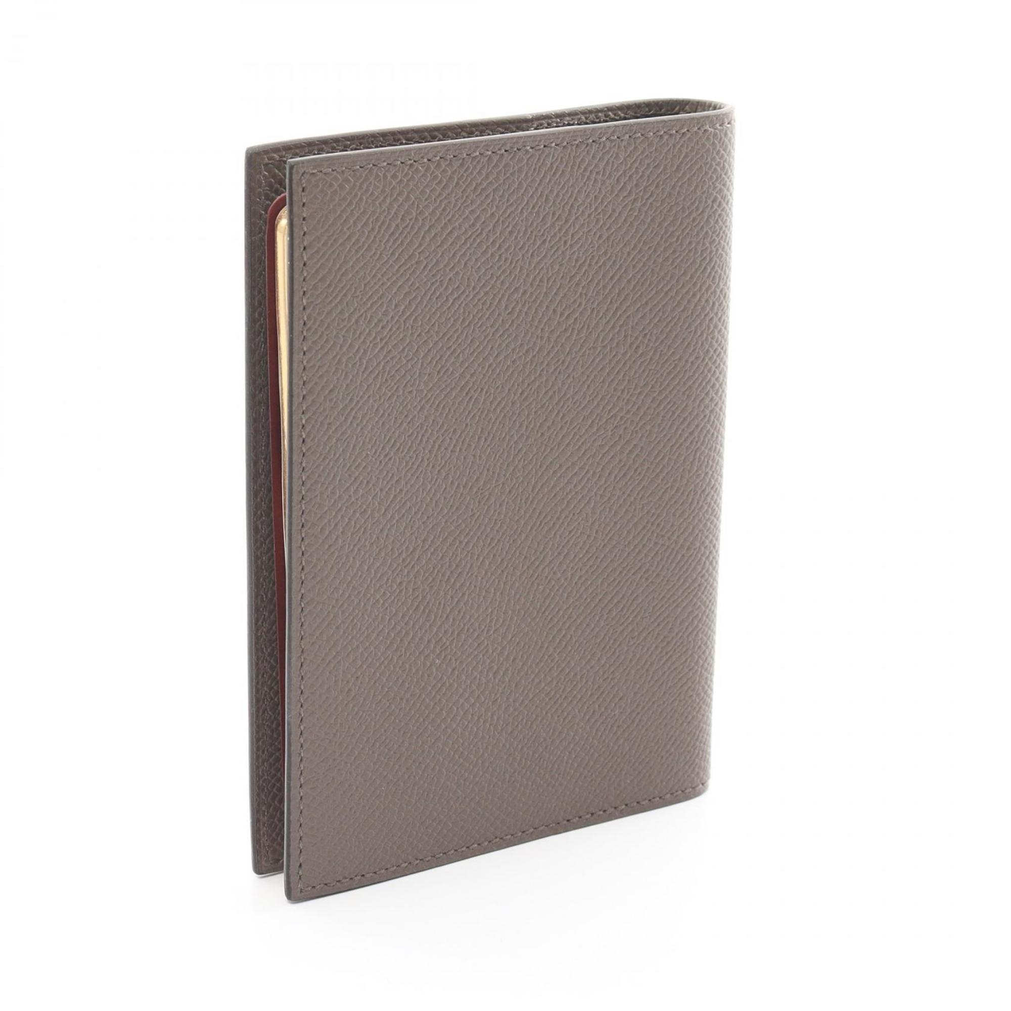 Hermes Agenda PM Notebook Cover, Epsom Leather, Women's, Brown