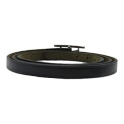 Hermes HERMES API3 Bracelet Leather Women's Black