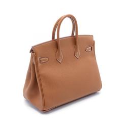 Hermes HERMES Birkin 25 Handbag Bag Togo Women's Brown