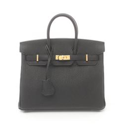 Hermes HERMES Birkin 25 Handbag Bag Togo Women's Black