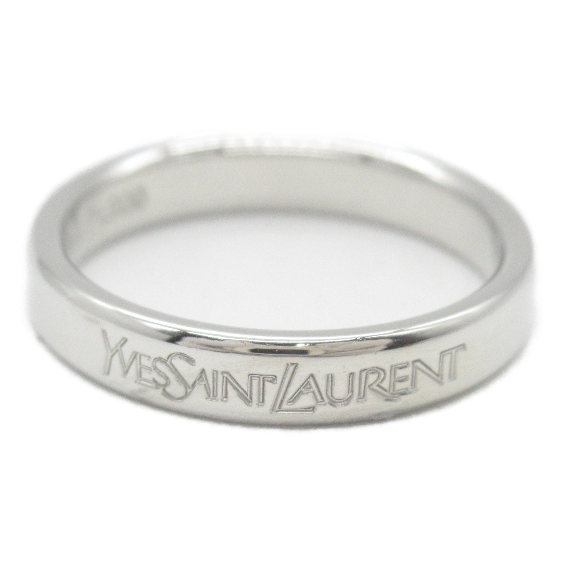 Yves Saint Laurent Ring, Pt900 Platinum, Women's, Silver