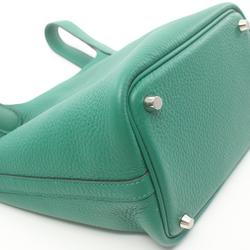 Hermes HERMES Picotin Lock PM Handbag Bag Taurillon Clemence Women's Green